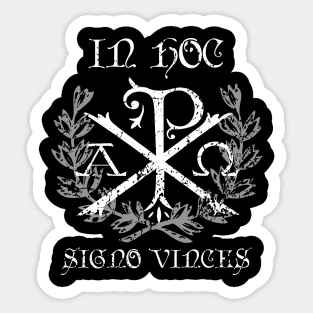 In Hoc Signo Vinces Sticker